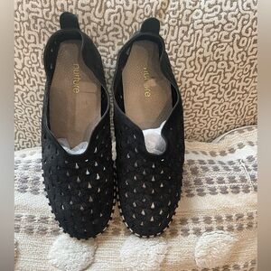 Nurture by Lamaze Black Embellished Flats